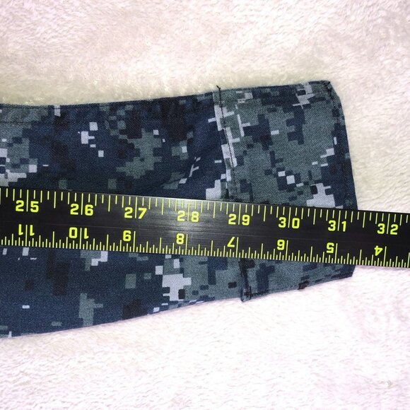 U.S. Navy Woman's Digital Military Jacket Uniform Small Camo Utility Collared Gr - Picture 6 of 15